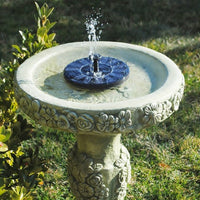 Solar Garden Water Fountain Outdoor Eco Friendly Solar Powered Gift