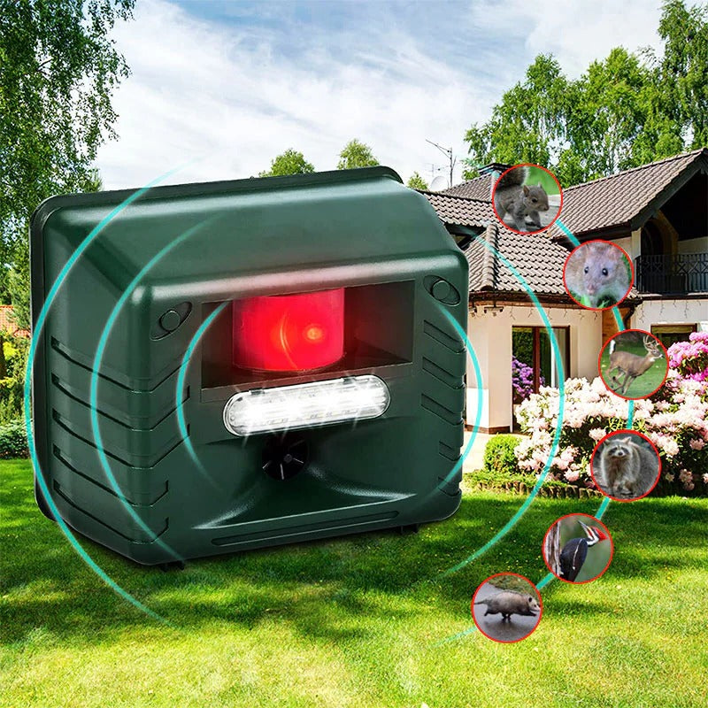 Woodpecker Ultrasonic Repeller For Trees, Gardens, Decks With Adjustable Frequency