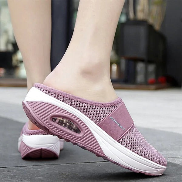 Wedge Sandals Supportive Slip-On Comfort Footwear With Arch Support For Women