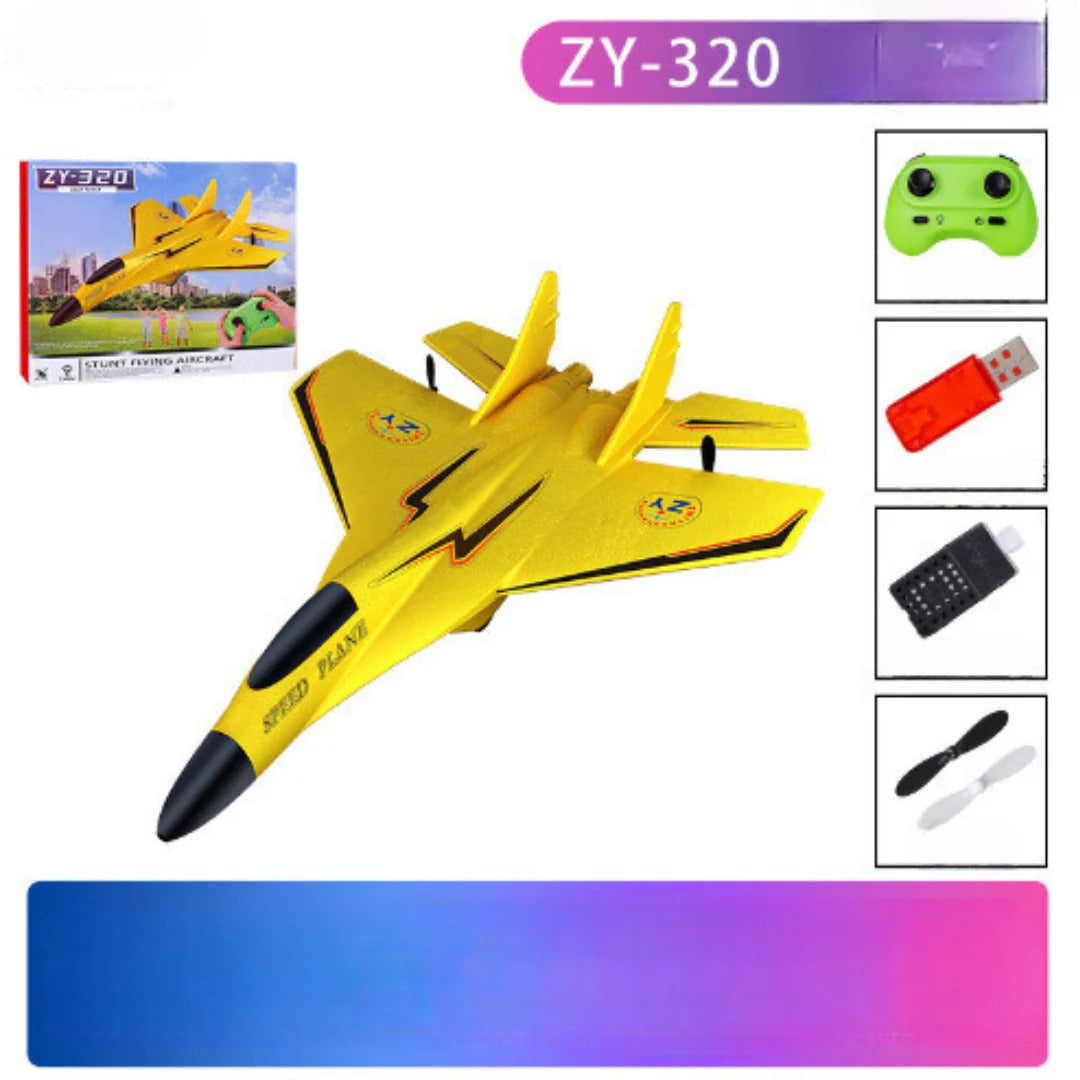 Remote Control Airplane With Shatter-Resistant Body And Durable Design