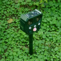 Snake Repeller Ultrasonic Solar Powered Outdoor Yard Garden Electronic Device