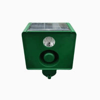 Solar Warning Lights For Beast Repellent And Outdoor Security