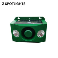 Solar Warning Lights For Beast Repellent And Outdoor Security