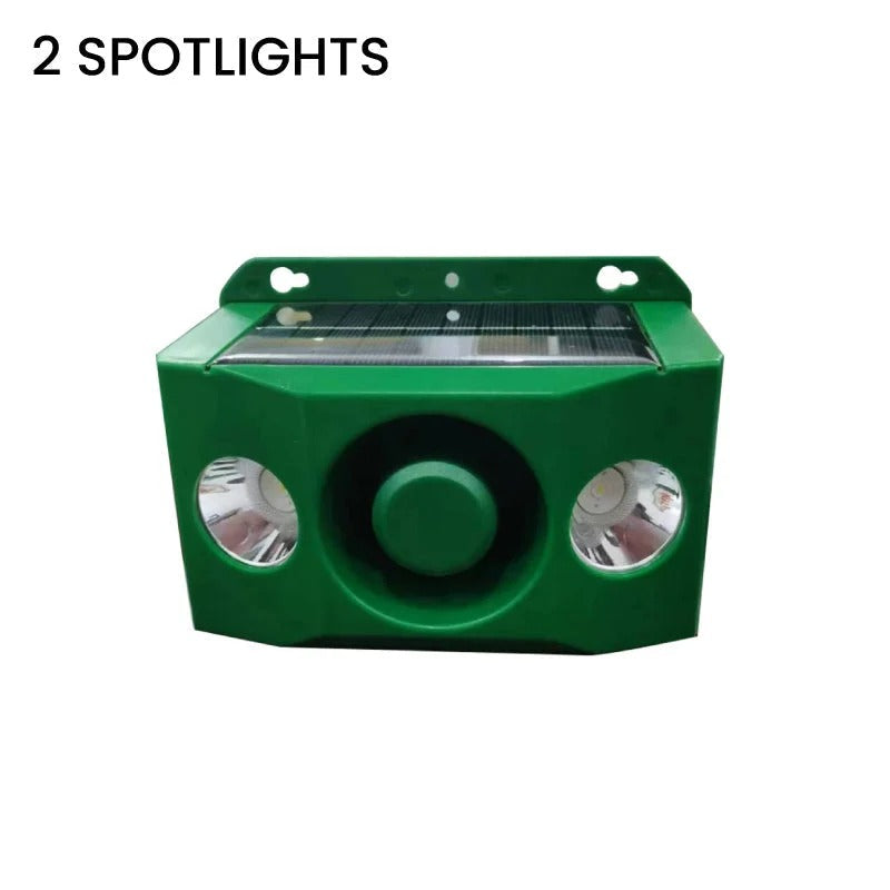 Solar Warning Lights For Beast Repellent And Outdoor Security