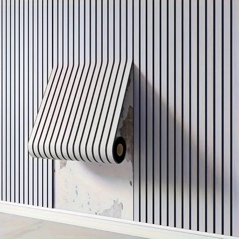 3D PVC Wall Panels Peel And Stick Textured Wood Grain Finish