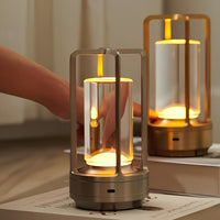 Table Lamp Cordless Rechargeable LED Modern Nordic Minimalist Ambient Light