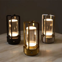 Table Lamp Cordless Rechargeable LED Modern Nordic Minimalist Ambient Light