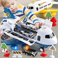 Airplane Toy Set With 12 Colorful Wooden Planes For Kids