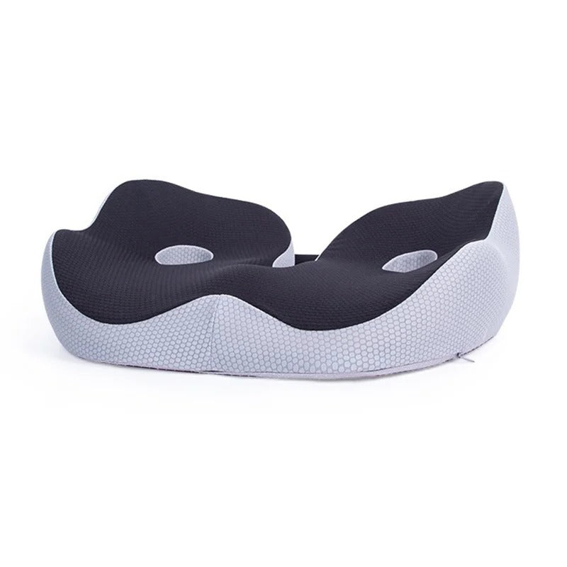 Memory Foam Seat Cushion Adjustable For Sit Bone Relief And Comfort