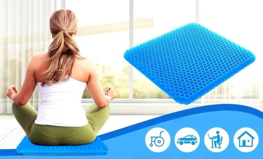 Orthopedic Gel Seat Cushion For Tailbone Relief And Lower Back Support
