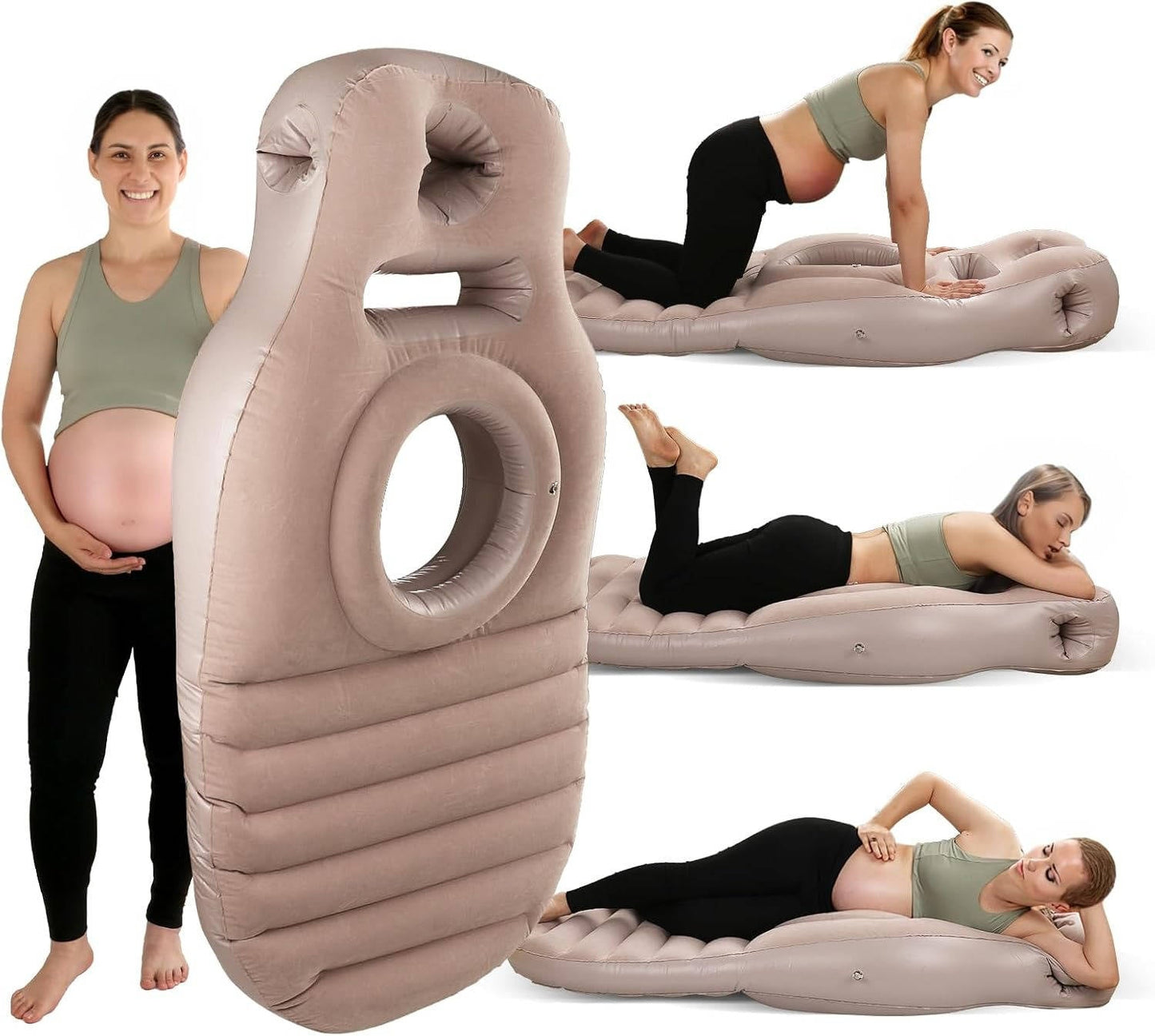 Pregnancy Pillow For Stomach Sleeping And Belly Support