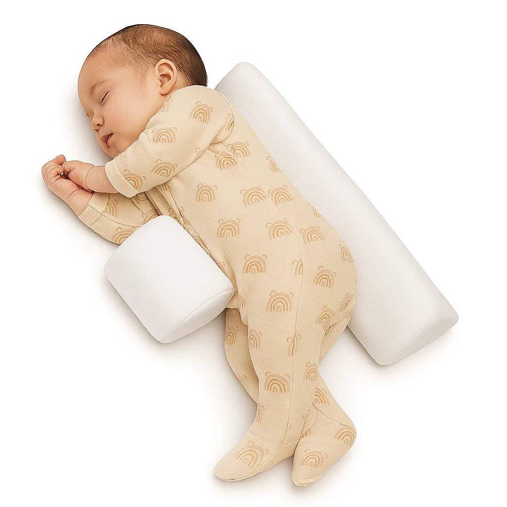 Baby Side Sleeper Wedge Pillow For Newborns And Infants