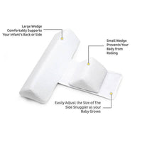 Baby Side Sleeper Wedge Pillow For Newborns And Infants