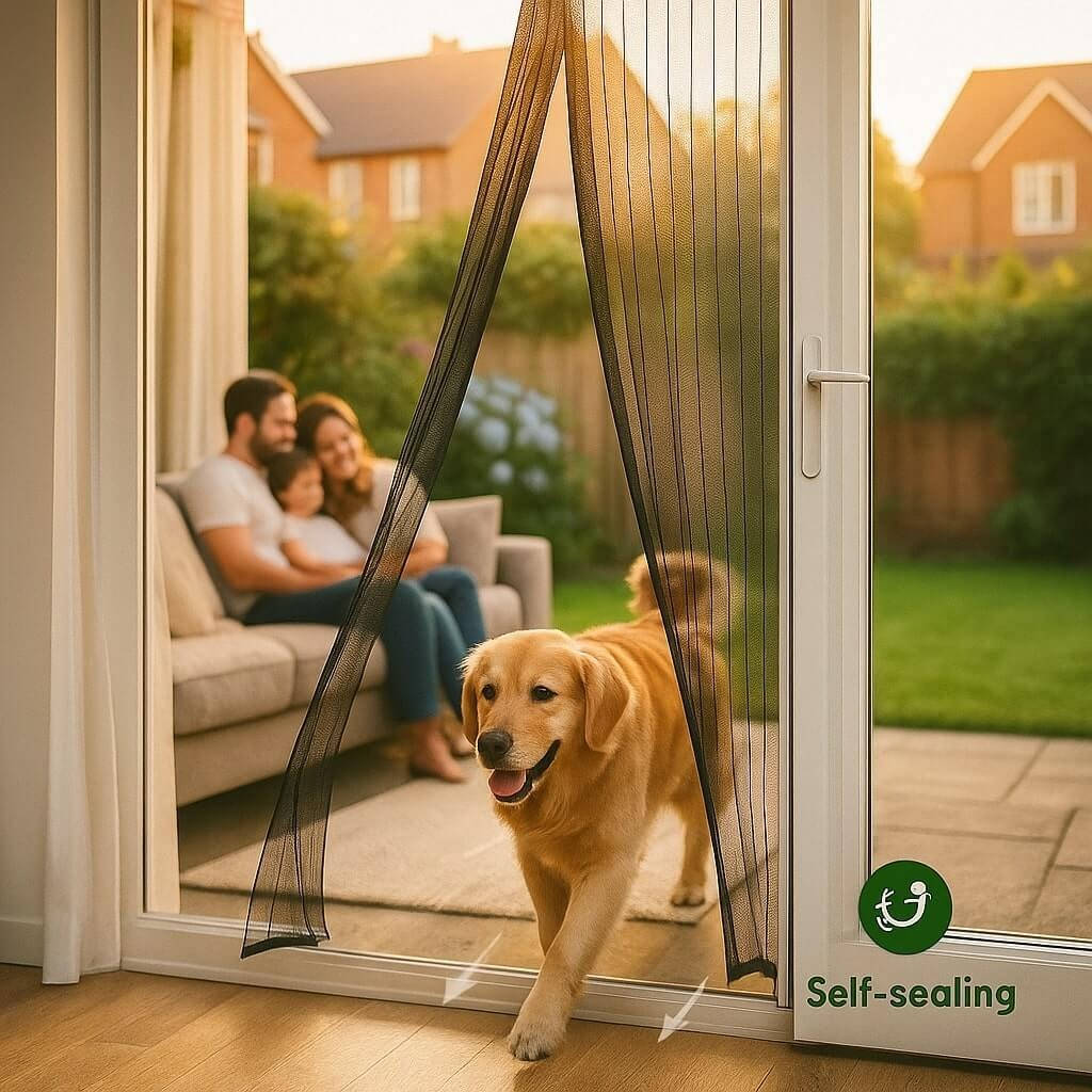 Magnetic Screen Door Custom Sizes For Patio, Sliding, And Entry Doors