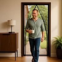 Magnetic Screen Door Custom Sizes For Patio, Sliding, And Entry Doors