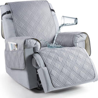 Recliner Chair Covers Waterproof Slipcover Furniture Protector For Pets And Kids