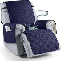 Recliner Chair Covers Waterproof Slipcover Furniture Protector For Pets And Kids