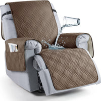 Recliner Chair Covers Waterproof Slipcover Furniture Protector For Pets And Kids