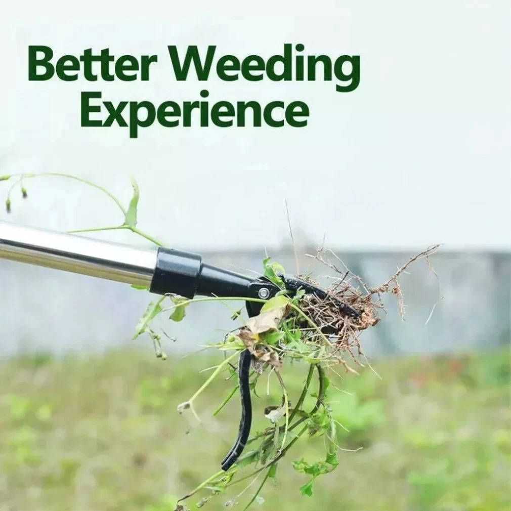Weed Puller For Garden And Lawn Stand Up Tool With Long Handle