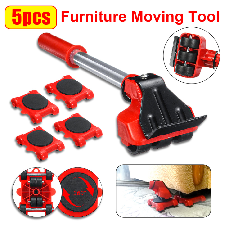 Furniture Rollers And Lifters For Moving Heavy Items Safely
