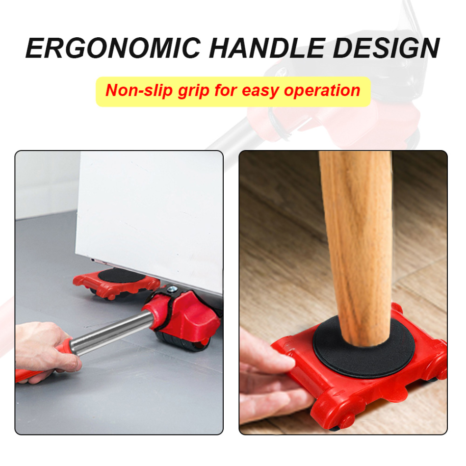 Furniture Rollers And Lifters For Moving Heavy Items Safely