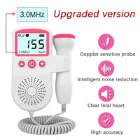 Baby Doppler Heartbeat Monitor For Home Pregnancy Heart Rate Detection
