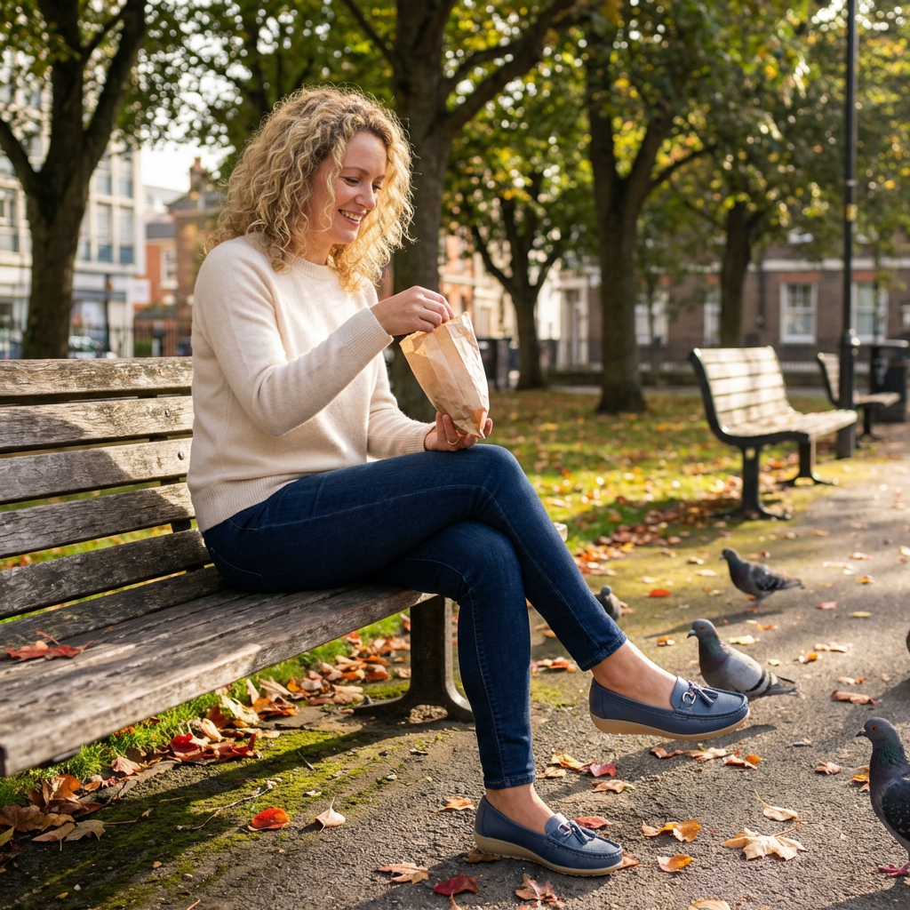 Women's Loafers With Arch Support And Cushioned All-Day Comfort