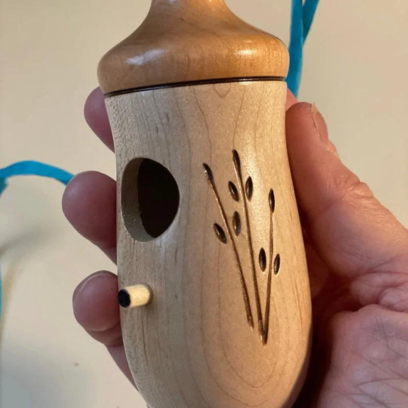 Wooden Hummingbird House Nesting Box For Garden Nature Lovers