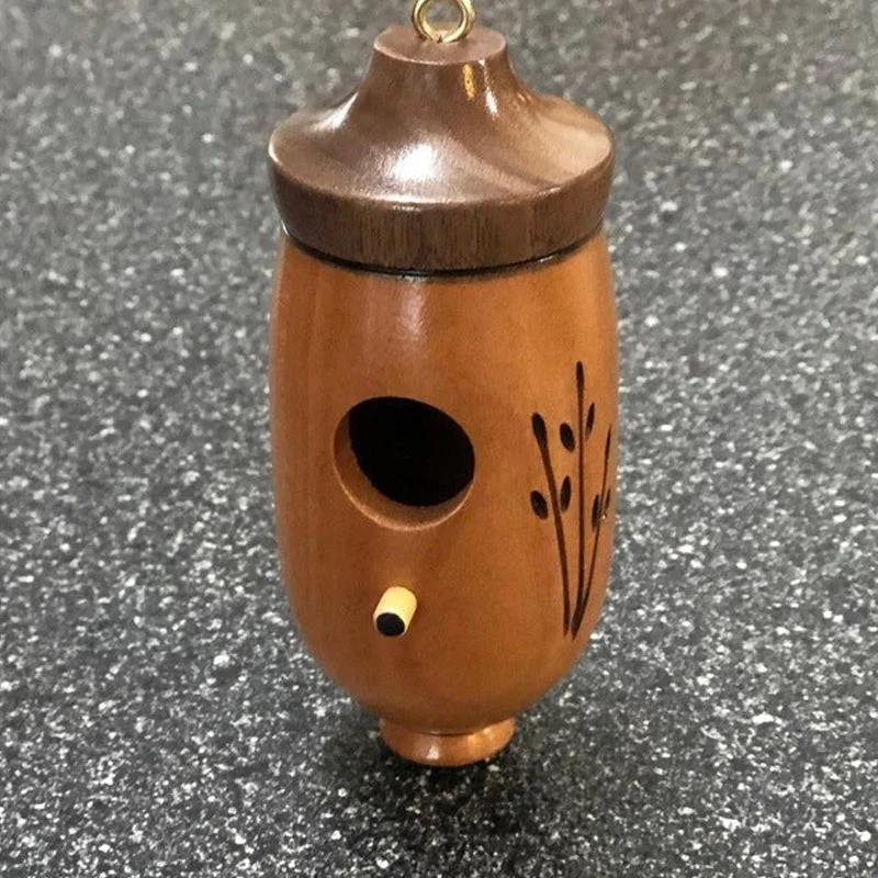Wooden Hummingbird House Nesting Box For Garden Nature Lovers