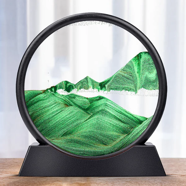 Kinetic Sand Art Seascape Frame For Home And Office Decor