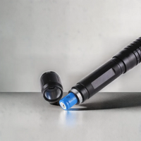 Tactical Laser Flashlight High Power Burning Blue Military Grade Torch