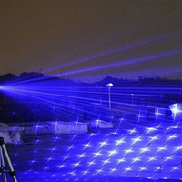 Tactical Laser Flashlight High Power Burning Blue Military Grade Torch