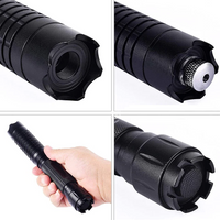 Tactical Laser Flashlight High Power Burning Blue Military Grade Torch