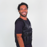 Weighted Vest 110-Pound Adjustable For Workouts, Running, Strength Training