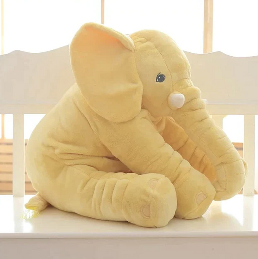 Cuddle Pillow Baby Elephant Plush For Nursery And Toddler Sleep