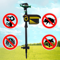 Motion-Activated Animal Repellent Garden Sprinkler For Lawn And Yard With Sensor