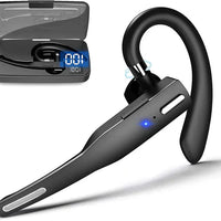 Bluetooth Headset Earpiece Dual-Mic Noise-Cancelling For Truckers 5.1