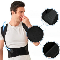 Posture Corrector And Back Support Brace To Ease Back Discomfort
