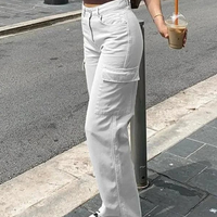 Cargo Pants Straight Fit With Adjustable Waist And Ankle Cuffs