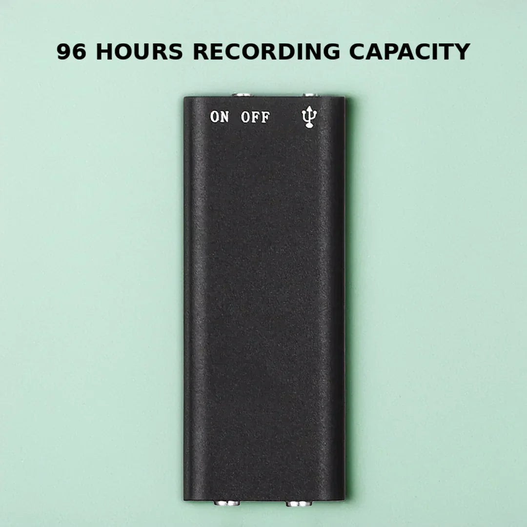 Voice Activated Mini Recorder Digital Portable USB Rechargeable For Meetings