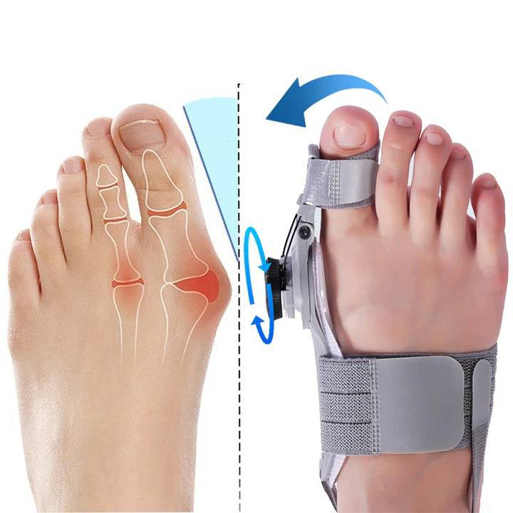 Toe Spacer Bunion Alignment Gel Pads Adjustable Night And Day Comfort