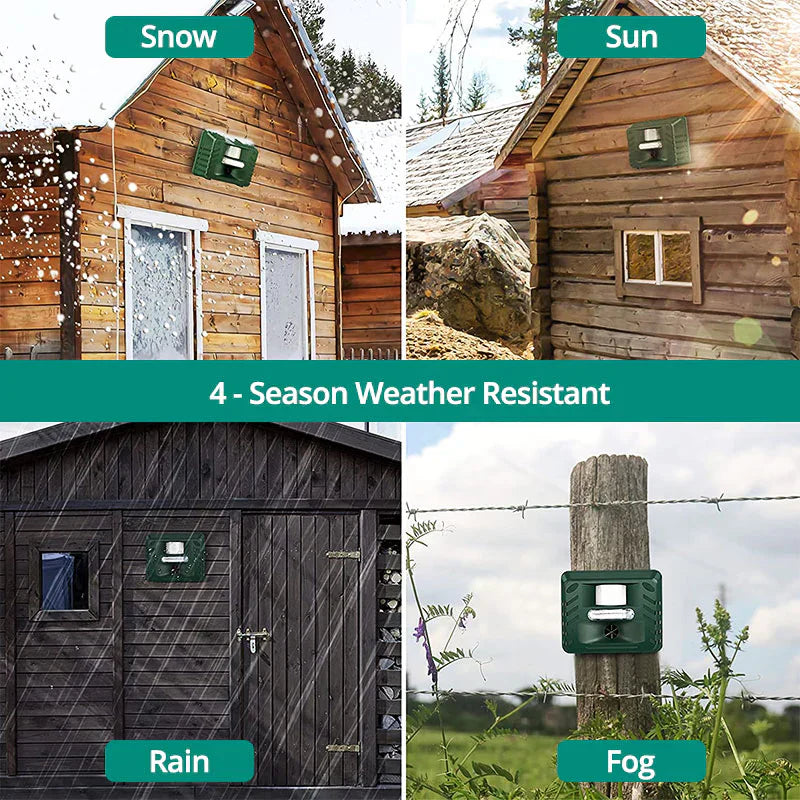 Woodpecker Ultrasonic Repeller For Trees, Gardens, Decks With Adjustable Frequency