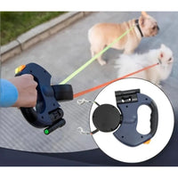 Double Dog Leash Anti-Tangle No-Twist Hands-Free Lead For Two Dogs
