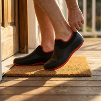 Slip-On Work Shoes Waterproof For Men Women With Easy On Off Design
