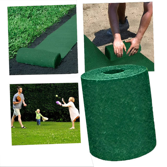 Grass Seed Mat For Quick Green Lawn Repair And Overseeding