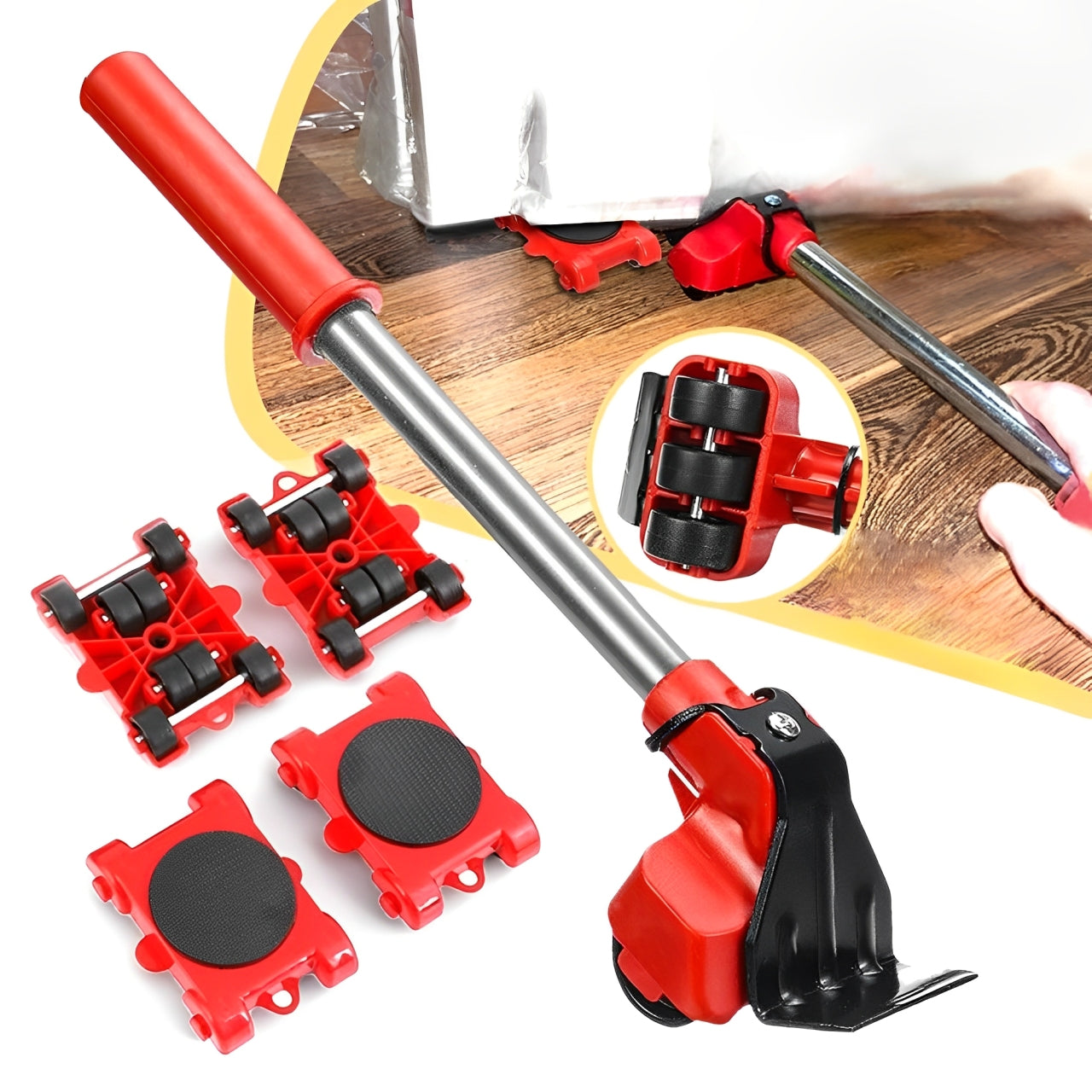 Furniture Rollers And Lifters For Moving Heavy Items Safely