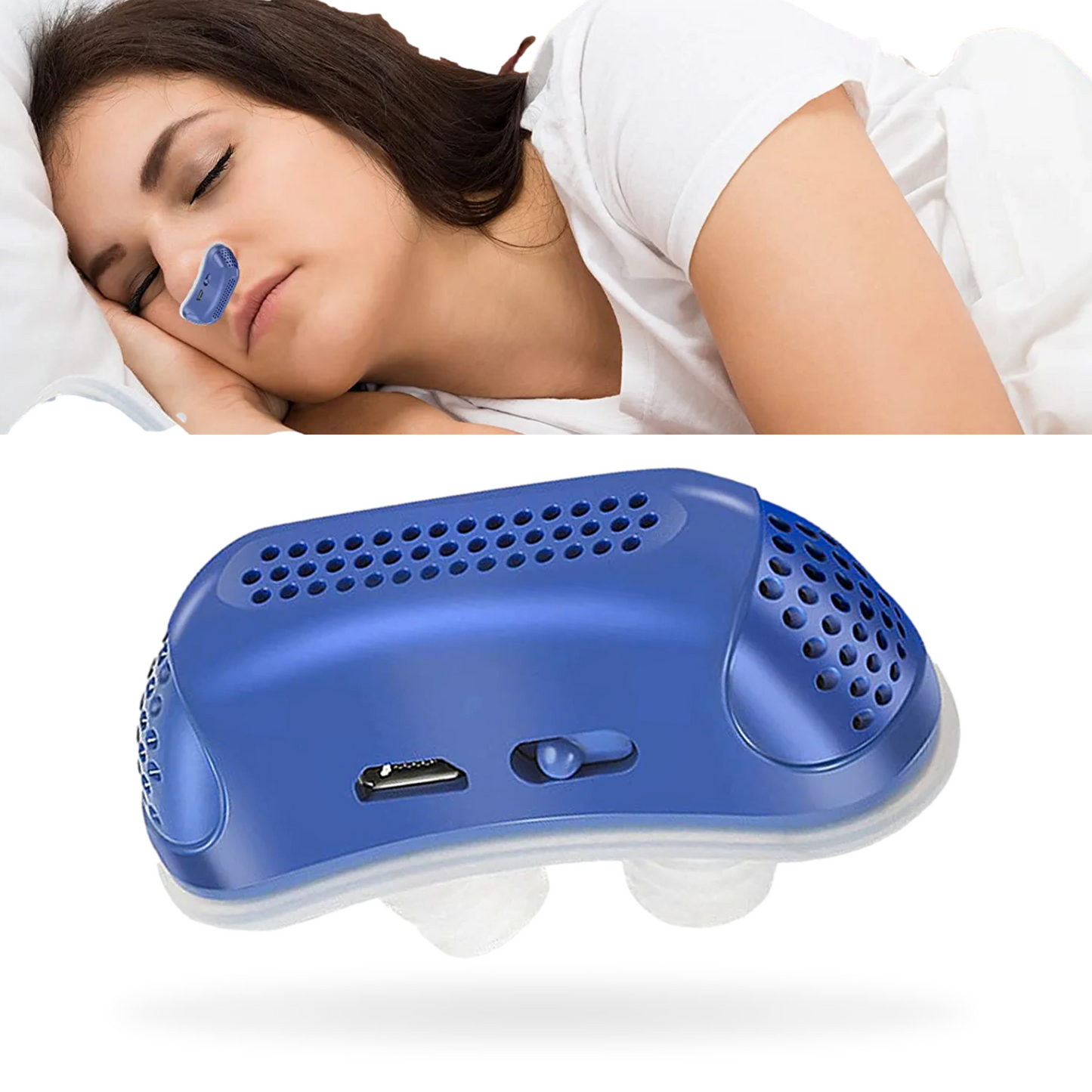 Travel Micro CPAP Alternative For Anti-Snoring And Sleep Support